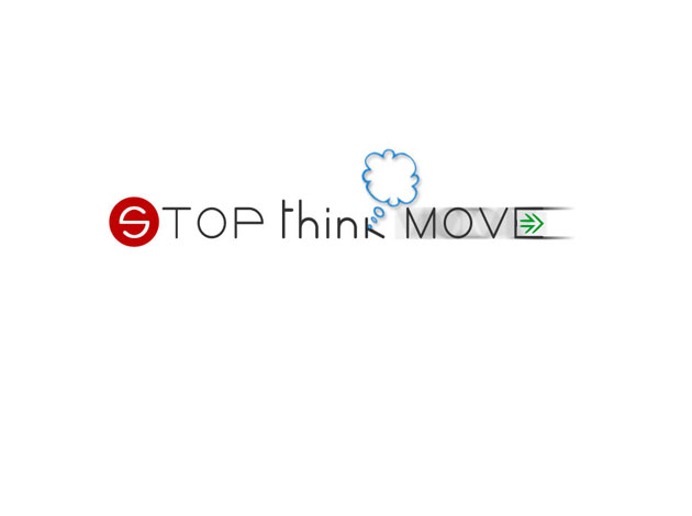 Stop Think Move Logo
